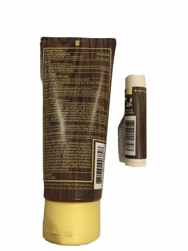 Sun Bum Premium crema solare lozione protezione solare 3 oz SPF 30 + balsamo labbra cocco SPF 30 - Foto 2 di 2