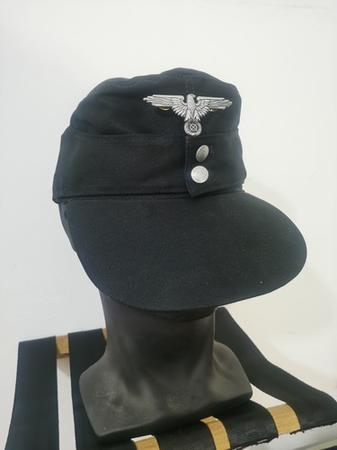 WWII Mountain Cap German Army Infantry Soldier Hat German Eagle Badge 62CM - Picture 3 of 5