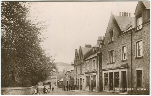 TOWNFOOT, STOW - Midlothian Postkarte (P1933) - Bild 1 von 2