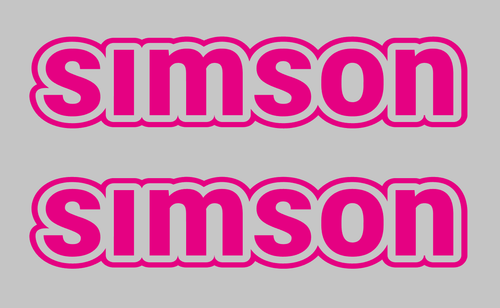 2 x SIMSON Aufkleber 10 cm • Hologramm • Sticker S50 S51 S70 S53 S83 Sticker - Bild 18 von 24