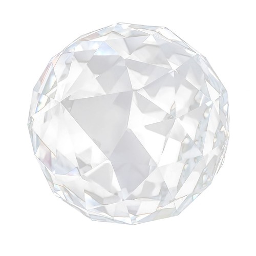 Transparente Kristallkugel Geschnittene Einzelne Flache Kugel (60MM/2.36in) - Bild 22 von 23