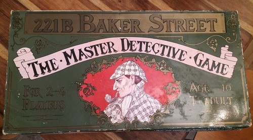 Gibsons 221B Baker Street The Sherlock Holmes Master Detective Juego De Colección 1975 - Imagen 1 de 9