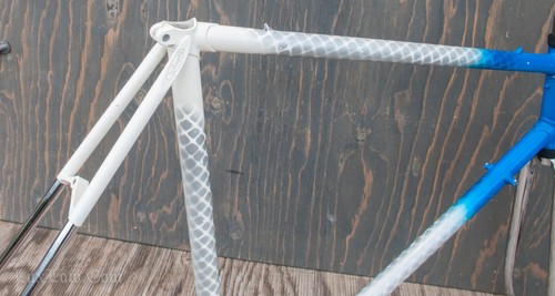 NOS Vintage Benotto 58cm Road Bike FRAME & FORK Columbus Tour Bicycle Campagnolo - Picture 5 of 12