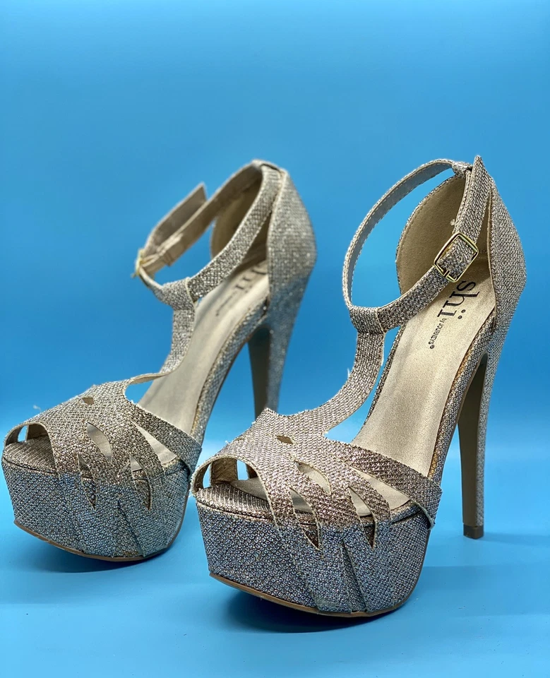 Shi by Journeys Women's 5.5 M Stiletto Heels Pumps Shoes - Image 2 of 4