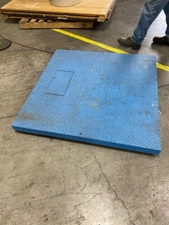 5000 LBS AVERY WEIGH-TRONIX "DSL4848-05" PRODEC DIGITAL FLOOR SCALE - #30677