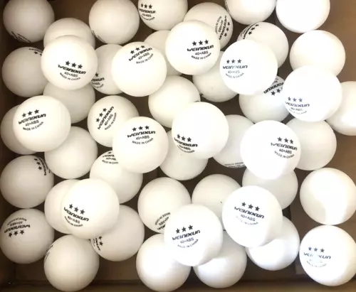 24 Stück Tischtennisball Tischtennis Bälle 3 Stern 40+ Top Qualität Weiß  40mm