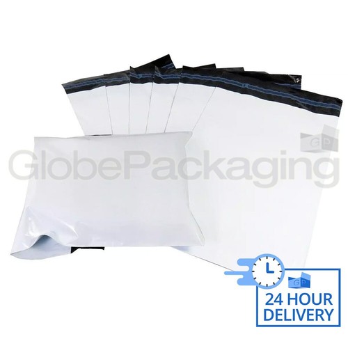 1000 Starke WEISSE 6x9"" Versand Post Poly Porto Taschen 6""x9"" (170x240 mm) 24 Stunden - Bild 1 von 5