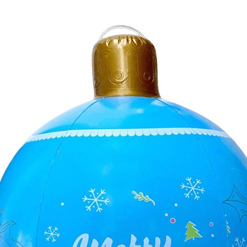 Large Outdoor Decorated Ball Christmas Decorations Ball Holiday Yard Lawn Decor - Bild 20 von 33