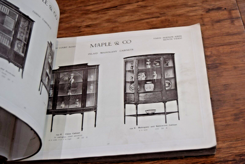 Antique Maple & Co Illustrations of Furniture book interior furnishing catalogue - Picture 17 of 22