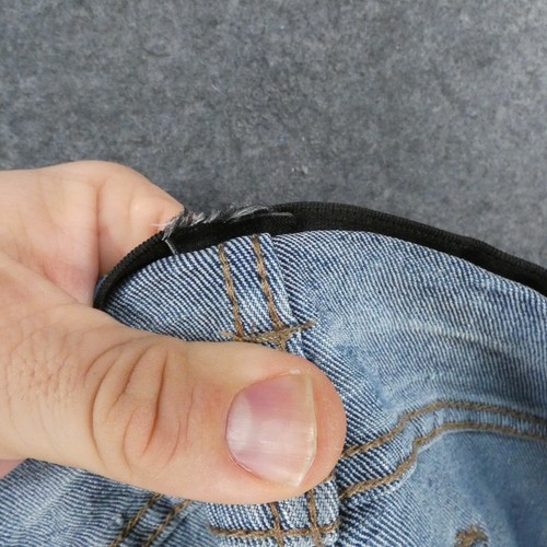 Pantalones de mezclilla Denali para hombre 38x30 elásticos ajustados tiro medio lavado claro desvanecimiento cintura cómoda - Imagen 15 de 18