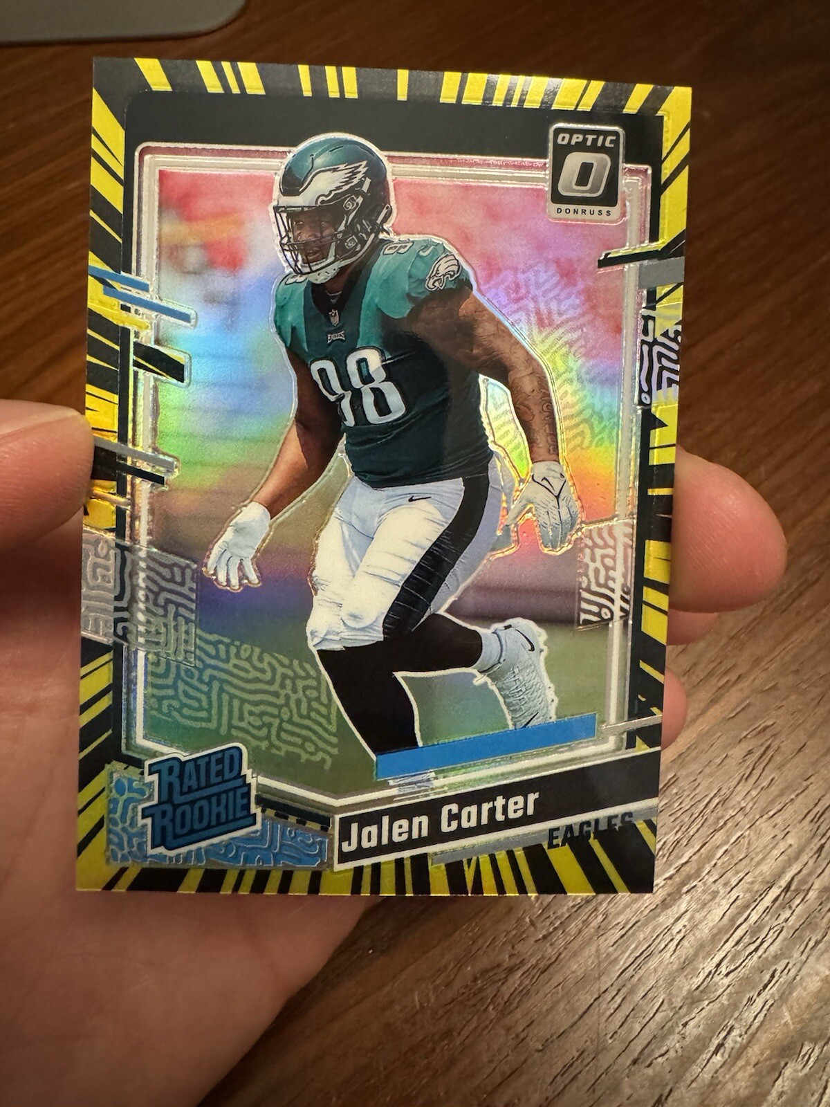 2023 PANINI DONRUSS OPTIC ELECTRICITY #281 JALEN CARTER /69