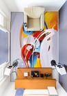 3D Color Design N3022 Floor WallPaper Murals Floor Print Decal Romy 2024