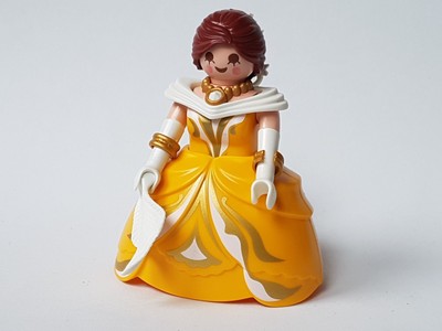 PLAYMOBIL FALDA DAMA LADY PRINCESA VICTORIANA MEDIEVAL SERIE ROSA EPOCA 1900