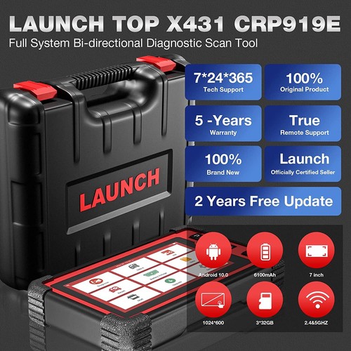 LAUNCH CRP919E Auto OBD2 Bidirectional Scanner Full System Diagnostic ECU Coding - Bild 12 von 14