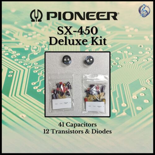 Pioneer SX-450 Receiver Deluxe Upgrade Kit Genuine Parts Restoration - Picture 2 of 4