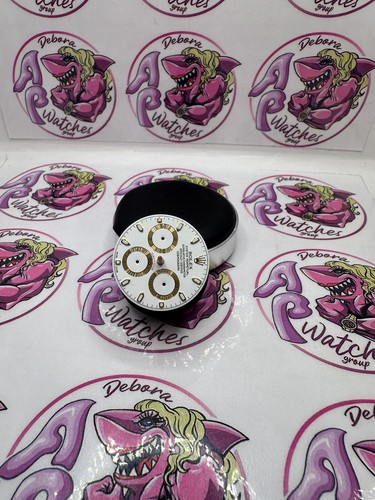Rolex Daytona Dial Luminova White 116523 116528 116518 2Nd Series “PH” - Picture 3 of 6
