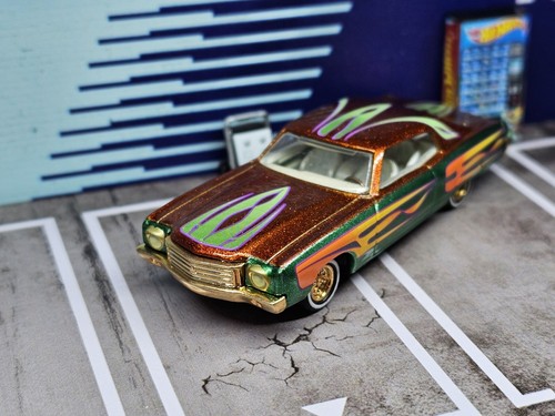 1:64 Hot Wheels Limited Edition 1970 70 Chevy Monte Carlo Lowrider Diecast Car - Picture 14 of 23