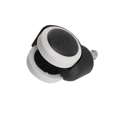 5x Twin Black Office Chair Seat Replacement Spare Double Castor Caster Wheels UK - Picture 5 of 12
