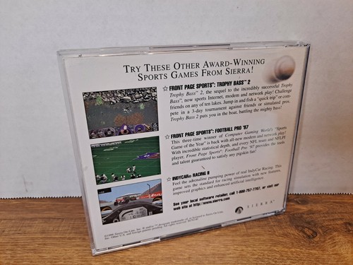 Front Page Sports Baseball Pro '96 Season - CD-ROM PC Game - Win95/98 - GOOD - Picture 2 of 7