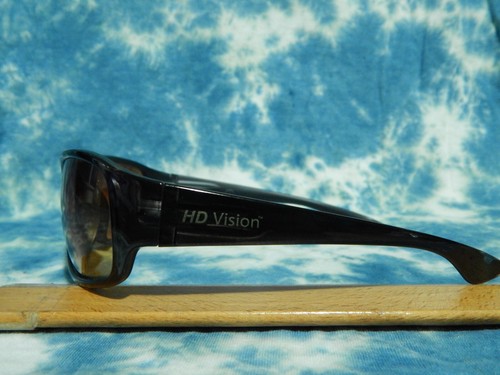 HD Vision ~ Gafas de sol con montura negra con lentes amarillas ~ Protección contra rayos UV 😎 - Imagen 10 de 15