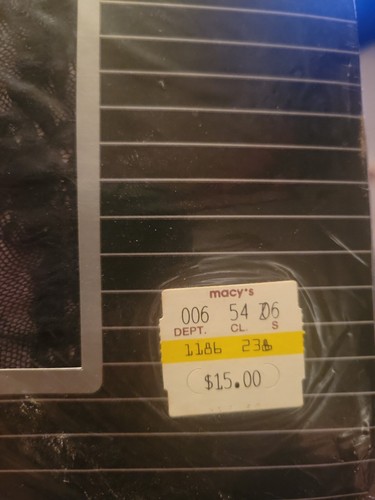 Sexy schwarze Spitzenhöschen Hose neu aus altem Lagerbestand Morgan Taylor Größe Tall - Bild 5 von 7