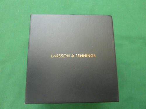 LARSSON & JENNINGS 'LUGANO JURA' BLACK/ROSE GOLD 50M WATER RESISTANT WATCH - Picture 10 of 10