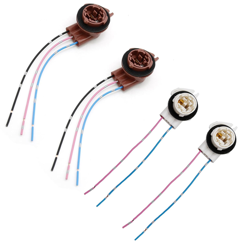 3156/3157 Pre-Wired Harness Pigtail Socket Connector Plug Install LED Bulbs, Fit - Picture 12 of 12
