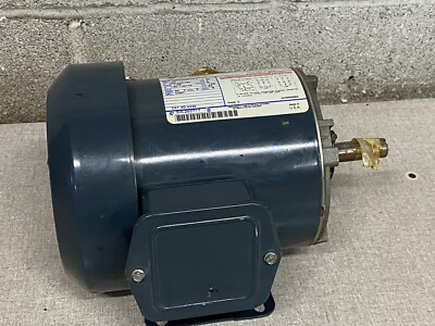 #ad GE K439 Motor 1 4HP 1725rpm 56 TENV 208 230 460v 3 Phase 5K32GN117 $99.99