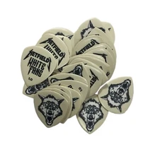 Dunlop Guitar PIcks White Fang 24 Picks 1.0mm James Hetfield