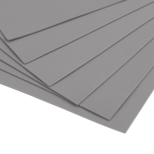 12 ud. Hojas de espuma EVA para proyectos 11x8 pulgadas 1,7mm espesor gris oscuro - Imagen 5 de 5