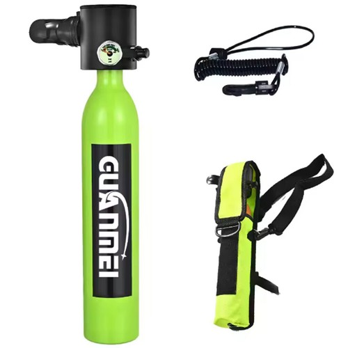 0.5L Mini Scuba Tank Dive Diving Equipment Underwater Breath Cylinder Oxygen - Bild 4 von 9