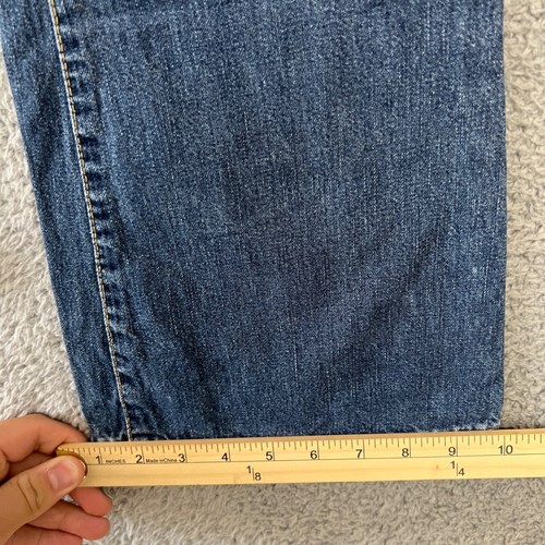 Abercrombie Fitch Jeans Womens 4L Bootcut Low Rise Denim Blue Wash Casual USA - Picture 10 of 12