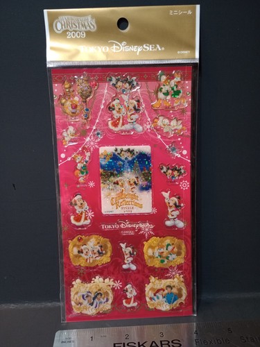Disney Epoxy Prism Sticker Sheet Pack TOKYO DISNEYLAND DISNEYSEA JAPAN RARE - Picture 8 of 9