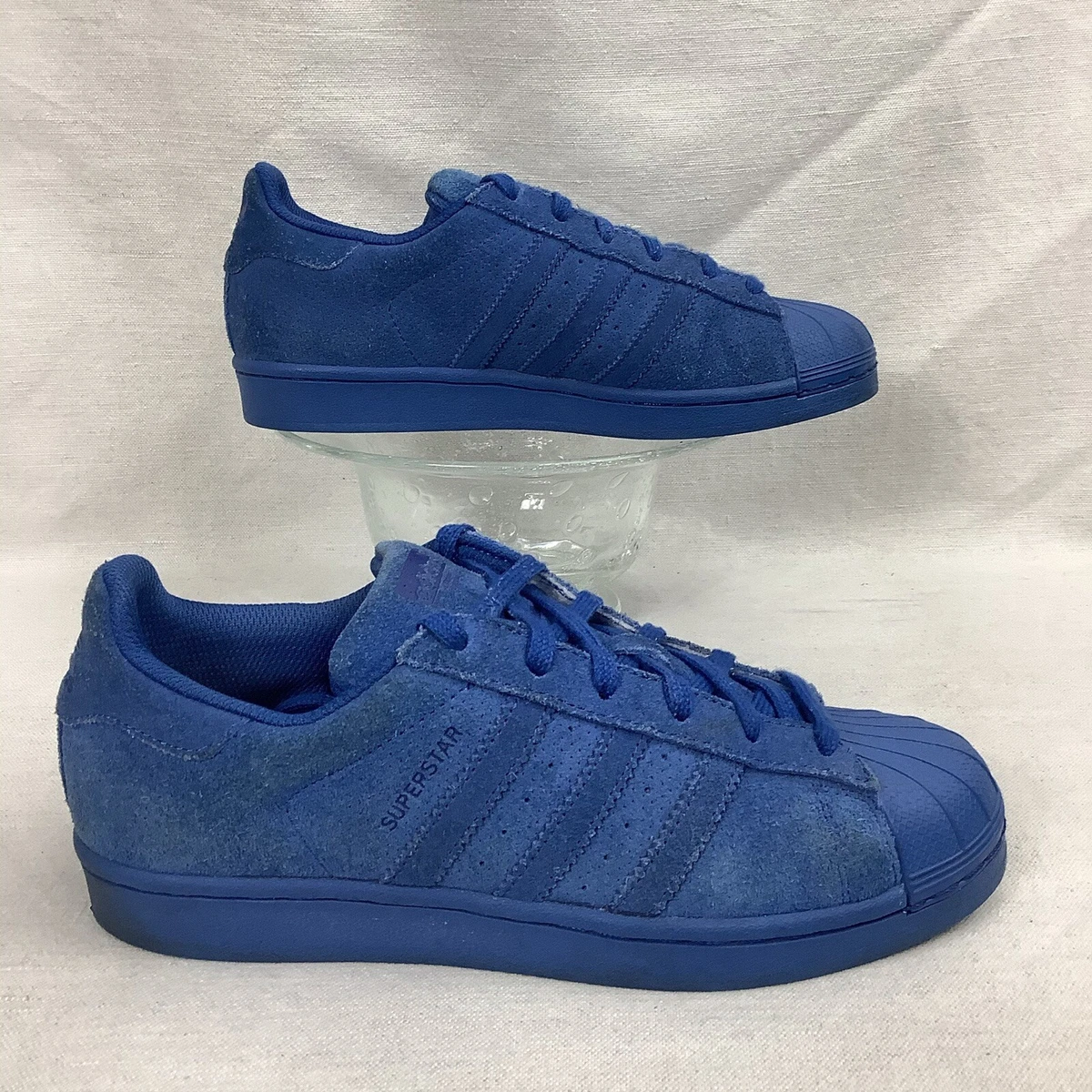 adidas SUPERSTAR RT Blue Mono Suede EQT ORIGINALS 38 5.5 women | eBay