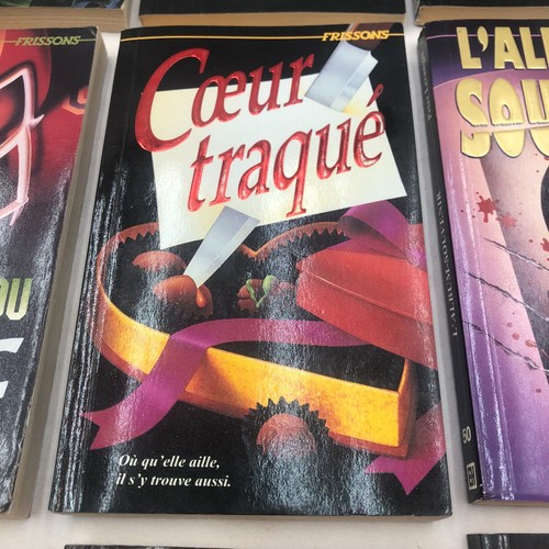 Livres Frissons #40 41 43-48 50 52 53 59 61 61 Lot de 13 Livres French Horreur - Foto 12 di 17