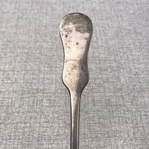 Cuchara cucharadita de plata AUSTRIAN Empire 800 con extremo de violín - Imagen 6 de 9