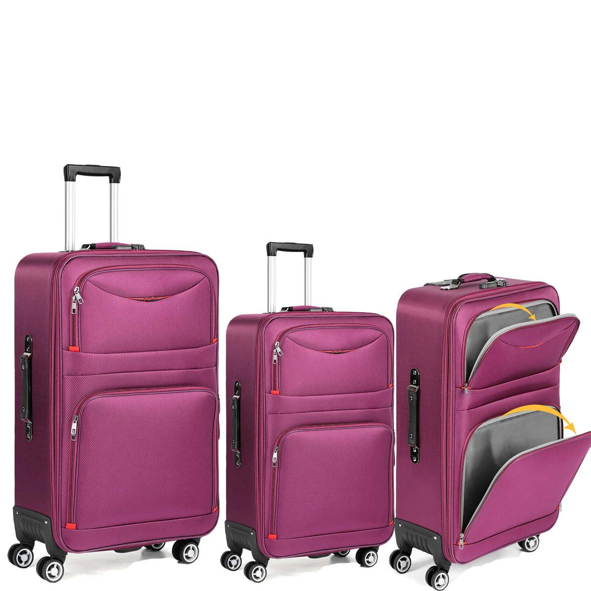 Waterproof luggage online sets