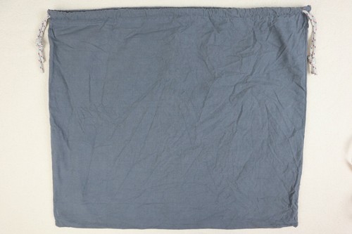 Miansai Dust Bag Cover XL 21.5" x 18" Rope Pull Drawstring Closure Gray Flannel - Picture 6 of 6