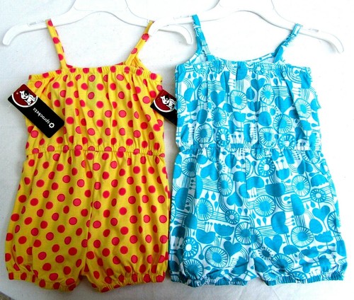 LOT of 2..SPROCKETS..GIRLS..PLAYSUIT / ROMPER / JUMPER..NEW TAGS ($44)..sz 6 - Picture 2 of 7