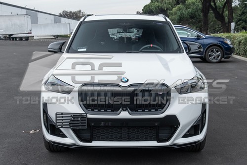 EOS Plate For 23-Up BMW U11 X1 Full Sized Front Tow Hook License Mount Bracket - Picture 6 of 20