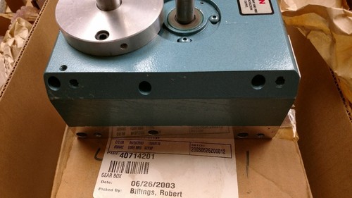 Camco model 175P4H20-270 Index assembly UIC p/n 40714201 Gear Box **NEW** - Picture 5 of 5
