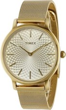 [TIMEX] Watch Transcend™ 34mm TW2R36100 Women's Gold