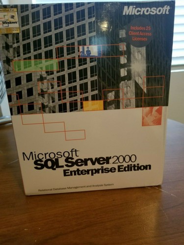 810-00560 Microsoft SQL Server 2000 Enterprise 25 CAL Edition - Bild 2 von 2