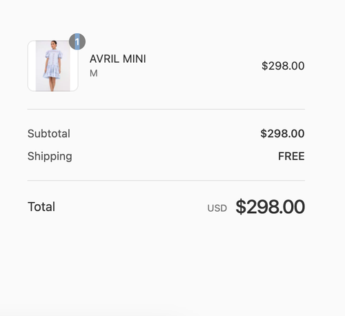 KLEID Avril Mini Dress - Size Medium. NEW Without Tags. - Foto 11 di 11