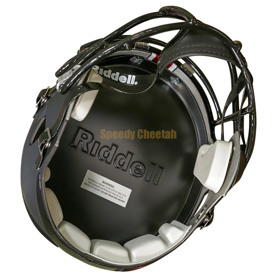 South Carolina Gamecocks Black Speed Full Size Replica Football Helmet - Image 4 of 4