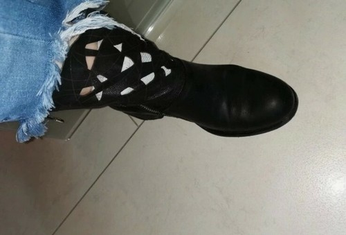 AS98 A.S.98 Airstep Stiefelette 37 Cut Outs Top Reissverschluss hinten Np 229€ - Bild 5 von 8