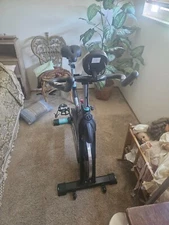 pooboo Stationary Cycling Bicycle - Black (525)