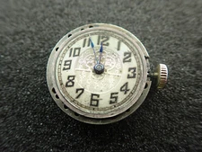 VINTAGE 23.4MM ROCO LANGENDORF SWISS POCKET WATCH MOVEMENT - RUNNING 