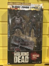 Walking Dead BLOODY ZOMBIE 3 PACK Action Figure Series 2 McFarlane Toys 2012