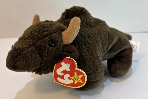 Ty Beanie Baby Roam The Buffalo 1998